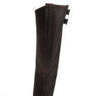 Brown leather gaiter on a white background
