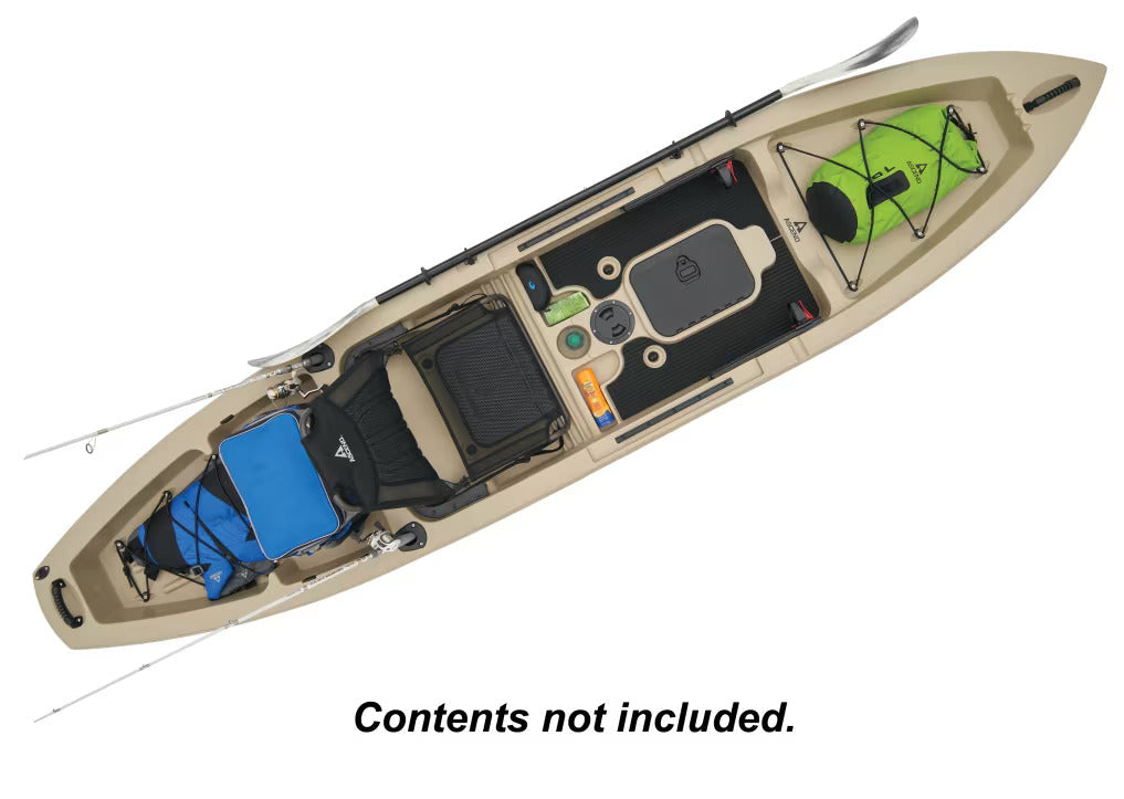 ASCEND 12T | 12ft. Sit-On Fishing Kayak Stable, Durable & Comfortable Design with Adjustable Seat