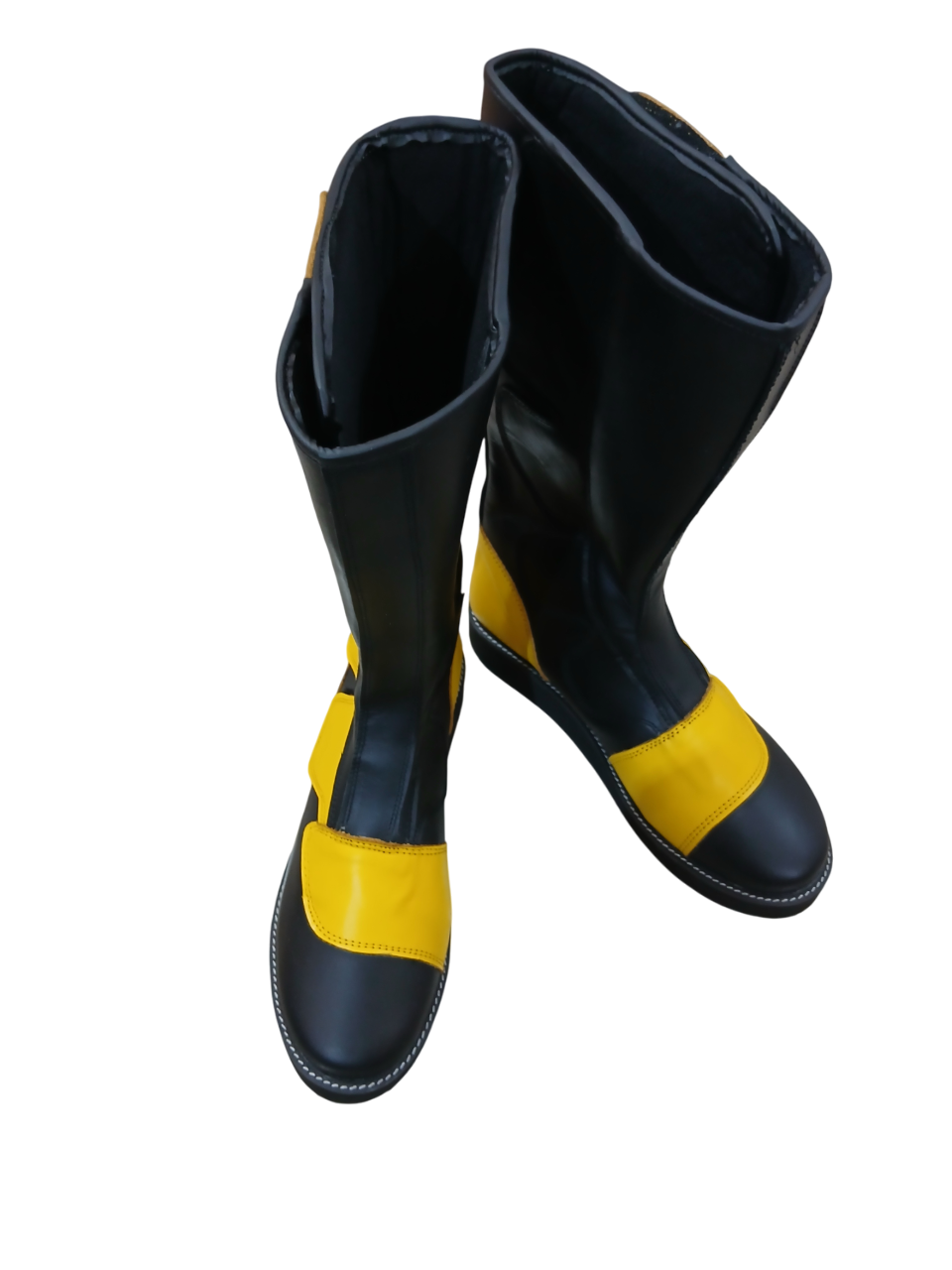 Knee-high unisex wrestling footwear